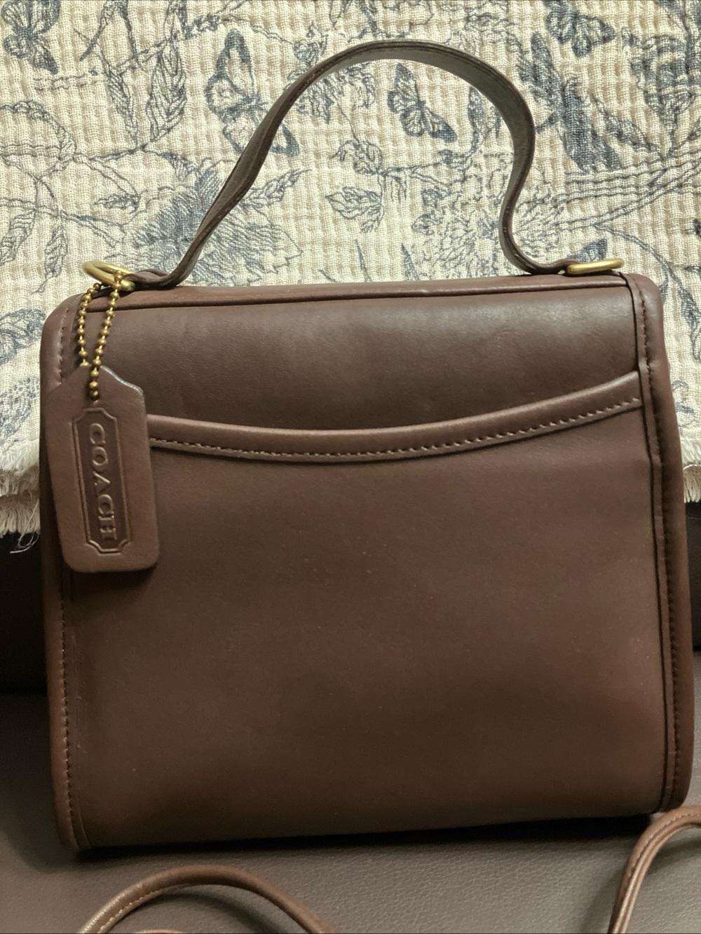 Coach Vintage Regina Crossbody Bag 9983 Mahogany - Picture 2 of 11